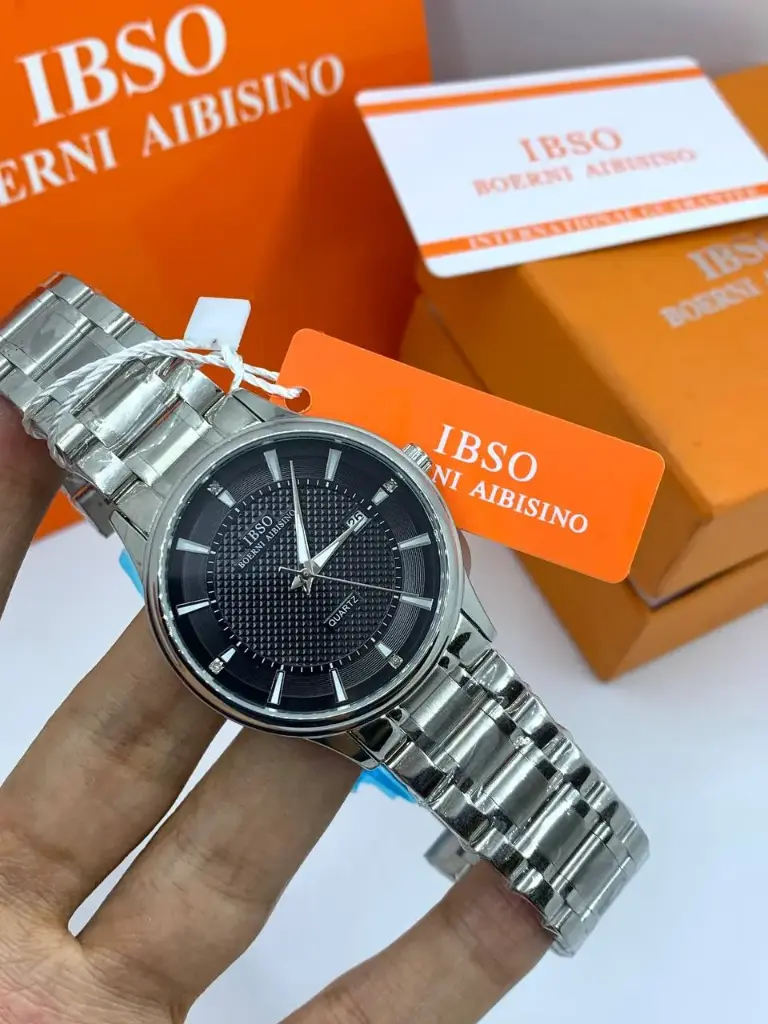 IBSO Classic Unisex Adult Analog -quartz- Silver Stainless Steel Band - IBM03